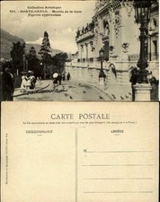Monte Carlo Monaco Montee de la Gare Pigeons apprivolses Collection Artistique