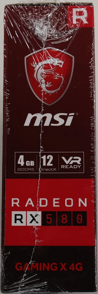 AMD Radeon RX 580 - 4GB GDDR5 - Brand New - MSI Gaming X Graphics Card - Image 3 of 4