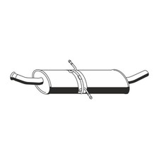 ERNST 350082 Mittelschalldämpfer für MERCEDES B-KLASSE W245 B170 B180 B200 M266 ERNST 350082 Mittelschalldämpfer für MERCEDES B-KLASSE W245 B170 B180 B200 M266