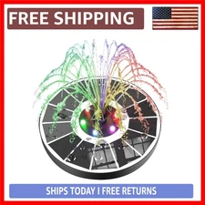 Luxurious Solar Fountain with 100% Glass Panel – 3.5W Solar Powered Water Pum...