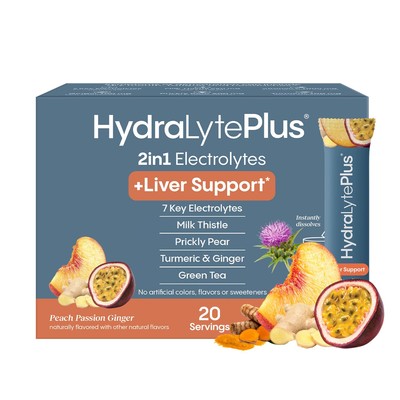 Liver Support + Electrolyte Mix with Milk Thistle, Turmeric, Ginger, Prickly ...