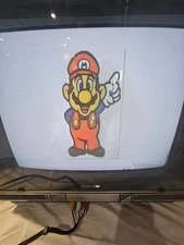 Toshiba 21" CZ2084 Vintage Gaming CRT TV Tested Works Great!!!l