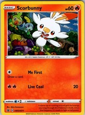 Scorbunny SWSH071 SWSH: Sword & Shield Promo Cards Pokemon NM Holo