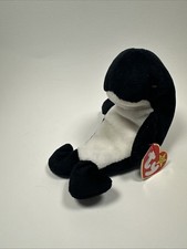 Ty Beanie Babies Waves the Orca Whale Plush Toys - 4084