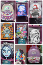 Loungefly Disney Mini Backpack Multicolor Lilo Stitch Alice Disney Princesses