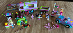LEGO Friends 5 Set Lot #3184,3183,30399,30396,41020 EUC Adventure Camper, Car ++