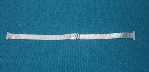 Vintage Forstner Womens Wristwatch Band Stainless Steel Mesh