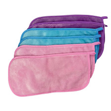 Make-up Remover Cloths 11-inch Soft Reusable Quick Dry 6-Pack