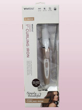 VIVITAR CERAMIC CURLING IRON 110-240V 400F NWB SEE DETAILS