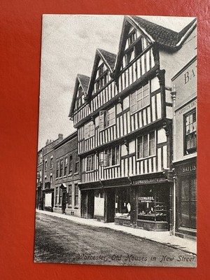 WORCESTER BOOTMAKER SHOP NEW STREET ~  1905 Antique FRITH  Postcard~ ENGLAND UK