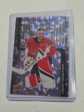 25-26 Upper Deck Series 2 Dazzlers Logan Thompson Holiday (purple)