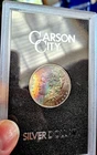 1883-CC Morgan Silver Dollar GSA Hoard - Amazing Rainbow Toned