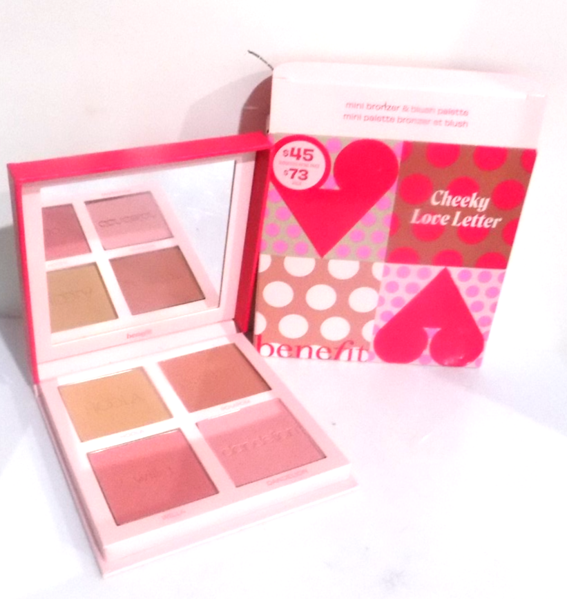 BRAND NEW~Benefit Cheeky Love Letter Mini Bronzer & Blush Palette
