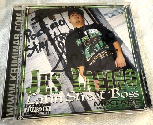 San Antonio Latino Rap CD JES LATINO Latin Street Boys SIGNED | eBay