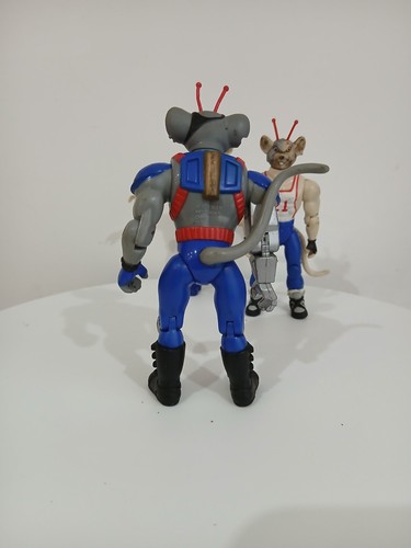 X3 Biker Mice From Mars Figures Bundle Galoob Vintage Toy Action Figures - Picture 8 of 11