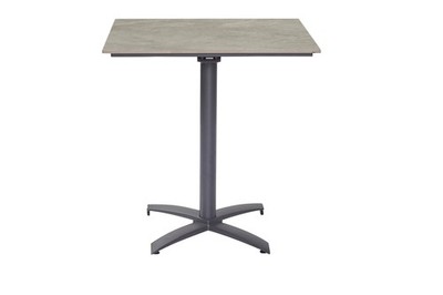 Gartentisch Concord Balkontisch Bistrotisch 70x70x70cm Anthrazit