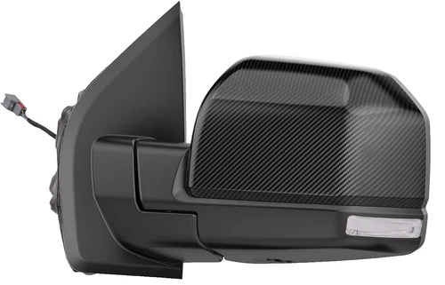 Mirror Driver Side Power Heated Carbon Fiber 6 PINS for 2018-2020 Ford F150