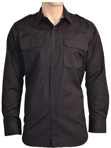 FRT-000011789 - Camicie - abbigliamento militare e softair e abiti da lavoro - Camicia mezze maniche estiva uomo maniche corte bottoni cotone leggero