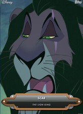 [DIGITAL] Topps Disney - Scar - S1 2023 Tier 6 - Orange Base