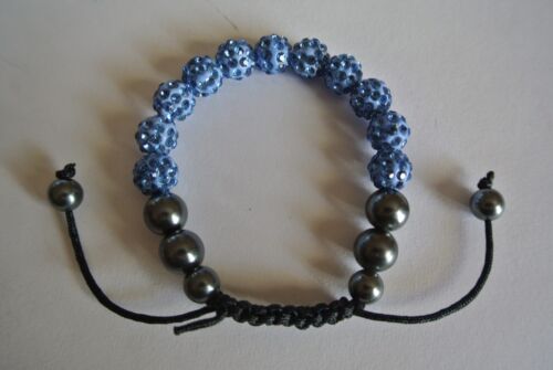 *o*Elegant Micro Pave Disco Ball Beads Crystal Gift Bangle Bracelet Wristband*o* - Picture 16 of 27