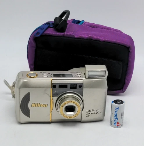 Nikon Lite Touch Zoom 120 ED AF Film Camera 35mm Point & Shoot