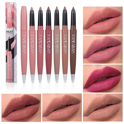 Feuchtigkeitsspendender Matter Lippenstift Wasserfest Langlebig Schweißfest  