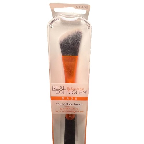 1 REAL TECHNIQUES Makeup Brush - Base Foundation Brush "RT-1402" New In Package