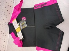 Cressi Little Shark - Shorty Wetsuit - Nero/Rosa - 13/14 Anni -- 7396/304