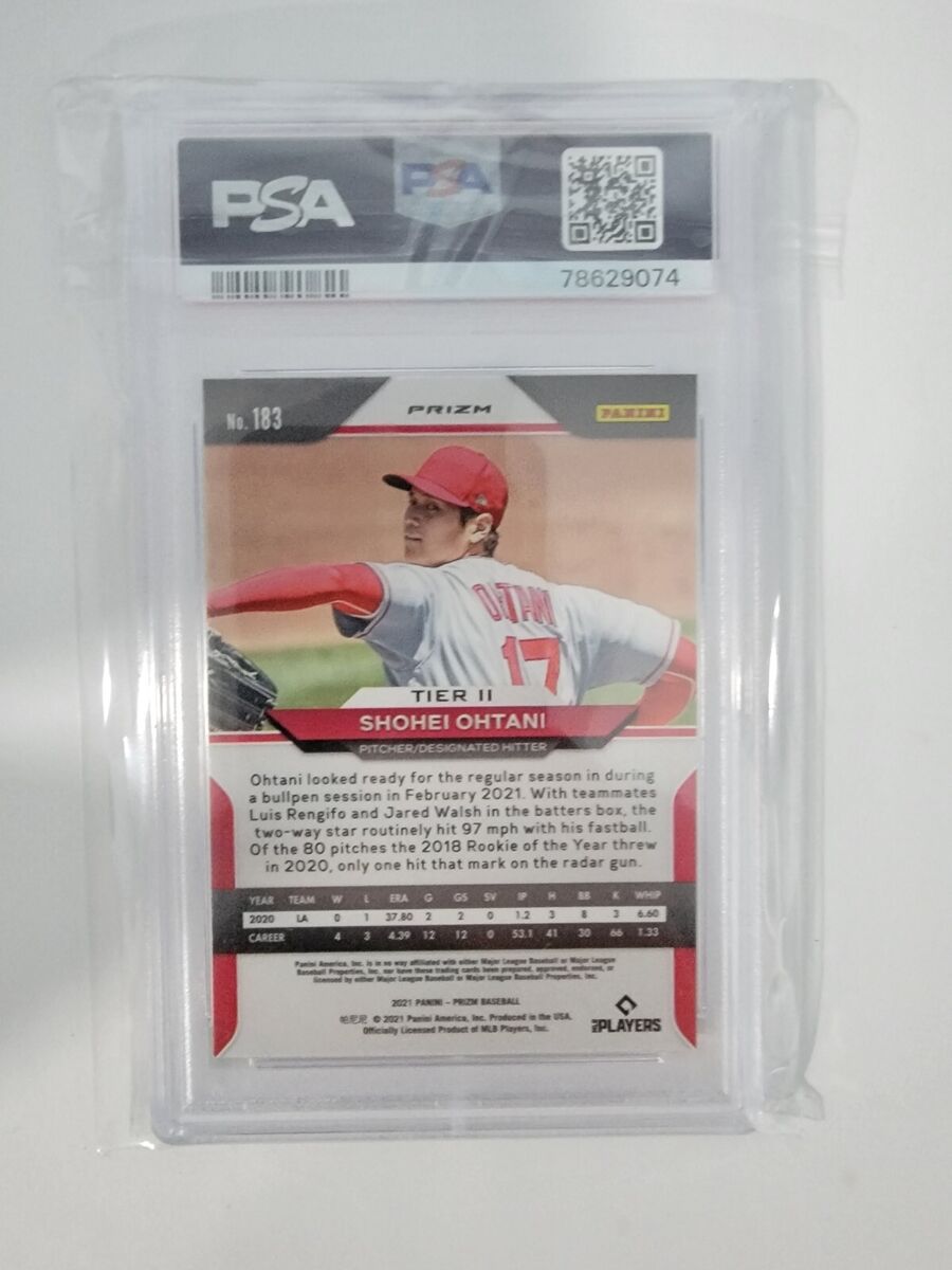 2021 Prizm Shohei Ohtani Red/White/Blue Prizm Card PSA 8 | eBay 2021 Prizm Shohei Ohtani Red/White/Blue Prizm Card PSA 8 | eBay