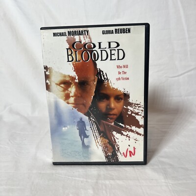 Cold Blooded (DVD, 2000) Michael Moriarty Gloria Ruben RARE OOP