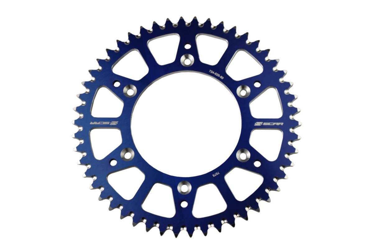 Pignon arrière léger Scar Racing aluminium pour réparer Yamaha YZ