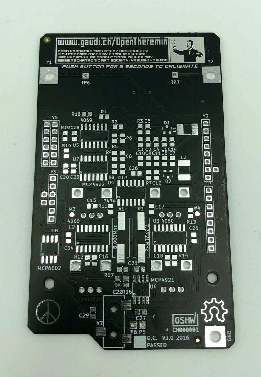 Theremin pcb online