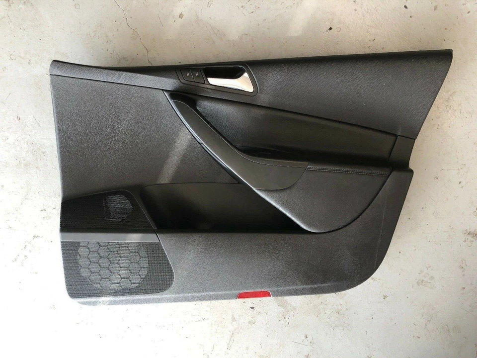 2007-2010 VOLKSWAGEN PASSAT ПЕРЕДНЯЯ ПРАВАЯ ПАССАЖИРСКАЯ ВНУТРЕННЯЯ ДВЕРНАЯ ПАНЕЛЬ ЧЕРНАЯ ОТ ОРИГИНАЛЬНОГО ПРОИЗВОДИТЕЛЯ - Изображение 2 из 4