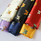 <!--F#f_0-->1 meter X 1.48 meter Soft Satin Material Charmeuse Fabric Lining Scarf Butterfly<!--F/-->