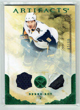 10-11 UD Upper Deck Artifacts  Derek Roy  /50  Jersey--Patch