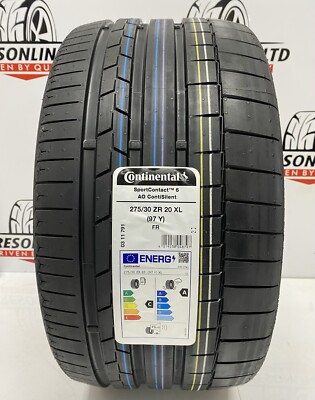 2 X 275 30 20 CONTINENTAL 275/30ZR20 SPC 6 (AO) 97Y XL BRAND NEW