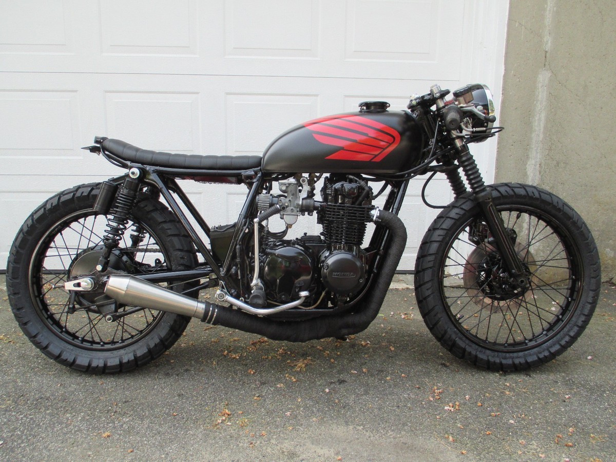 1975 Honda Cb550 Brats Trackers Motorcycle For Sale Via Rocker