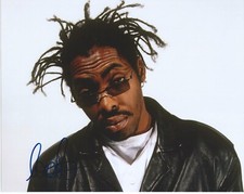 COOLIO signed 8x10 PHOTO COA GANGSTA'S PARADISE RAPPER