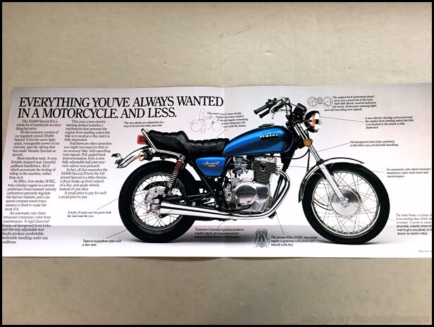 1981 Yamaha XS400 Special II Motorcycle Bike Vintage Sales