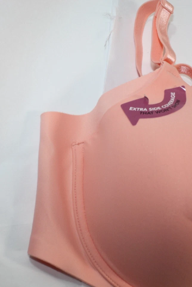 NUEVO CON ETIQUETAS OLGA sin efectos secundarios sujetador gb0561a cobertura lateral extra sorbete naranja Foto 3 de 4