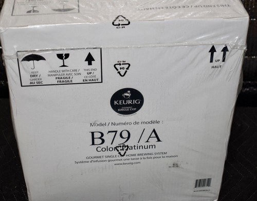 Keurig B79 A Platinum Color Single Cup Coffee Maker Brewing System NEW SEALED S2 - Picture 4 of 7