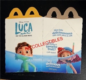 Luca - McDonald's Happy Meal Box - 2021