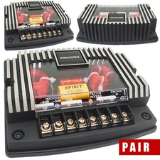 Audiotek 500W CX3 2 Way 4 Ohm Car Audio Passive Crossover Networks (2 Pack)