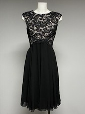 Contrast Lace Detail Dress Lined  One Off sample Size Small