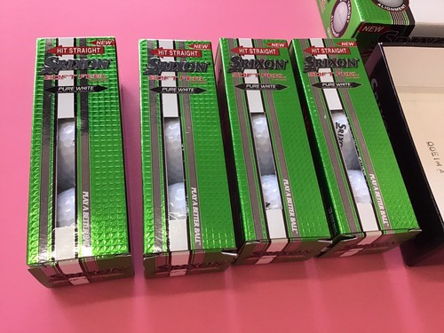 Srixon Soft Feel 2 Piece 1 Dozen Golf Balls PURE WHITE Genuine - fast ship! - Picture 6 of 19