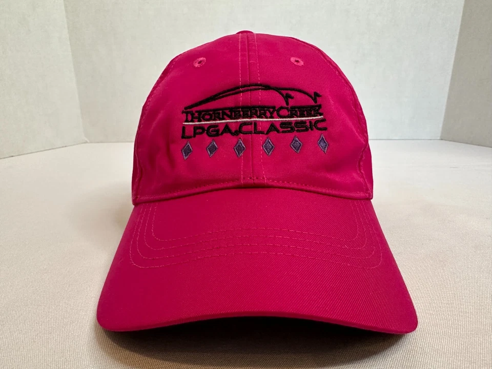 Thornberry Creek LPGA Clásico Nike Golf Logo Ajustable Rosa Gorra Sombrero Para Mujer Foto 3 de 4