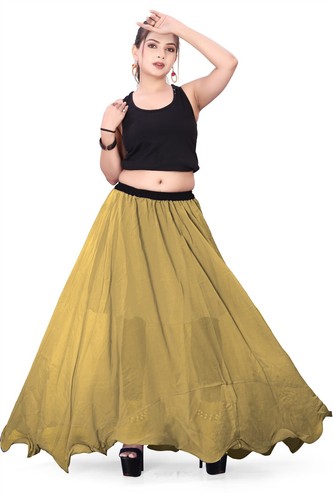 Ballet Dance Wear Half Circle skirt Belly Dance Chiffon Casual Party Wear C13 - Picture 10 of 156