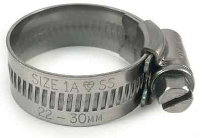 Jubilee Schlauchschellen, 22–30 Mm, 5 Stück – Original Mit Schneckenantrieb, Für Wasser, Luft, Benzin & Mehr