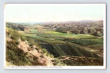 Postcard California Redlands CA San Timeteo Canyon Smiley Heights 1930s Unposted