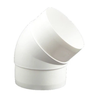 Rundrohr Bogen Kniestück Umlenkstück Formstück Lüftunsrohr PVC dalap Ø100mm 491